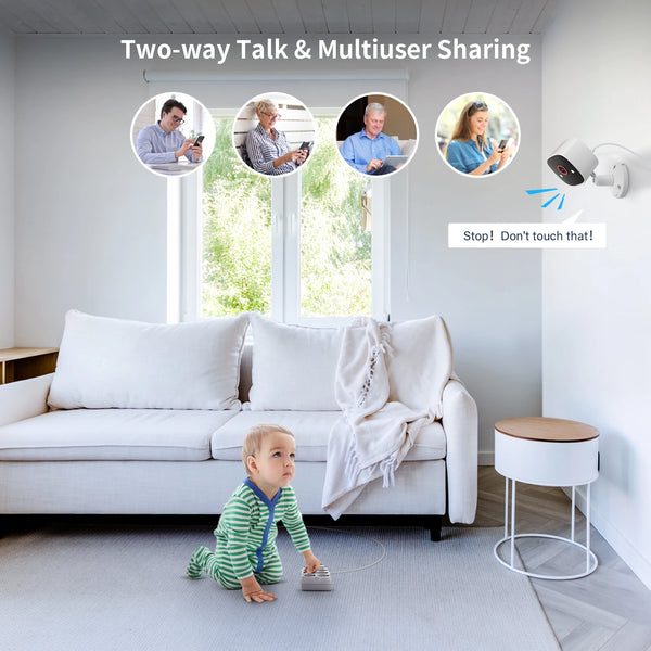 GuardianCam Mini Indoor Outdoor Monitor
